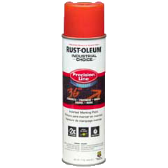 Rust-Oleum Industrial Choice M1800 Water-Based Precision Line Marking Paint from Columbia Safety